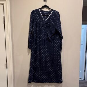 Women's Navy Blue Night Gown